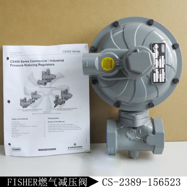 燃氣調壓閥CS-2389-167581費希爾FISHER減壓閥CS400IN-8E/C8庫存現貨