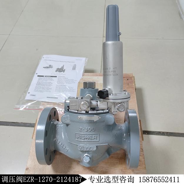費希爾EZR減壓閥天然氣EZR-1270-2124187調壓器161EB指揮器現貨庫存